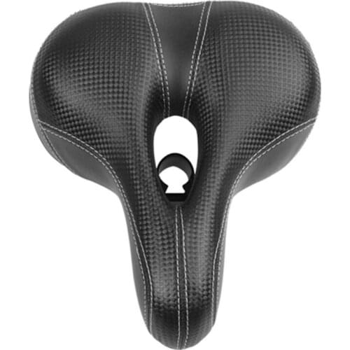 MTB Road Bike Racing Saddle Mountain Bicycle Wide Soft Seat Cushion Comfort Pad U2JB