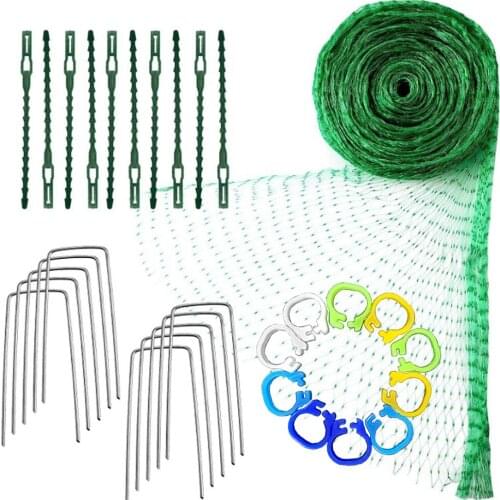 Barrier Vegetables Fruits Flowers Plant Protection Nets Garden Netting Mesh 4*10m PE Gardening Supplies U-shaped Summer