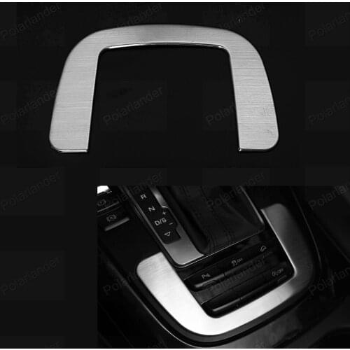 Car styling Inner Gear Shift Box Frame Cover For Audi A4 A5 Q5 2009-2015 Decoration Trim