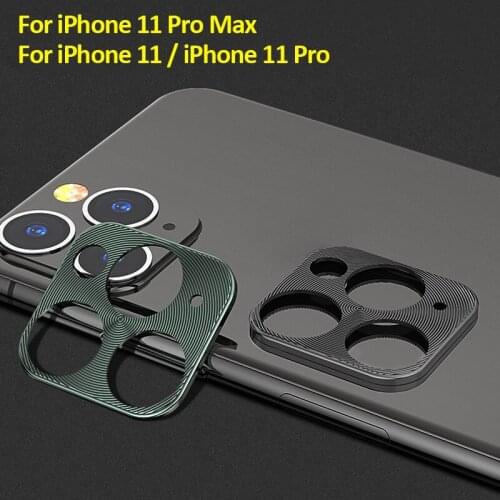 For iPhone 11 Pro Camera Lens Protection Ring Cover Luxury Camera Lens Protector Ring Plating Aluminum For iPhone 11 Pro Max