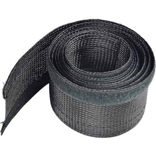 2m DIY Cable Management Sleeve Wire Wrap Hider Cord Cover Organizer Protector for TV PC Home Theater