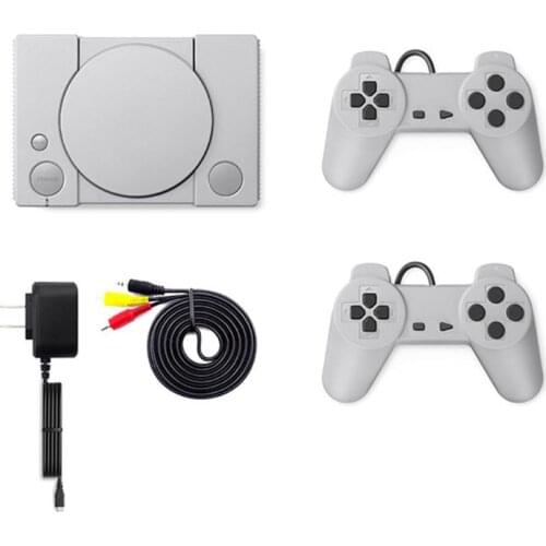 2021 New Classic 8-bit PS1 Mini Home Game Console Retro Two-player Game Console 620 Games