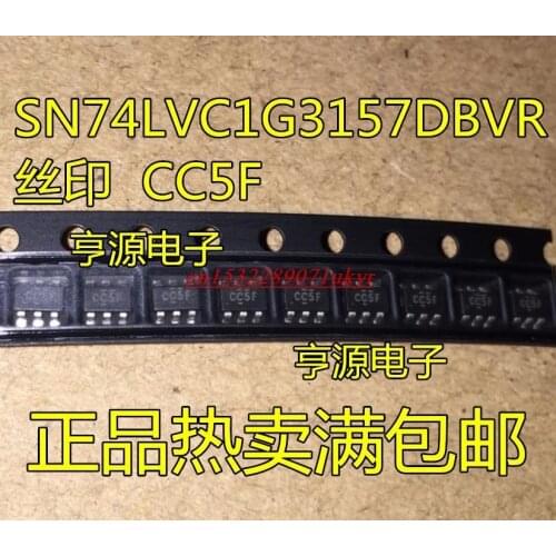 5pcs SN74LVC1G3157 SN74LVC1G3157DBVR silk screen CC5F SOT23-6