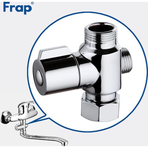 Frap Bath Accessories Quick Opening Water Segregator Shower Transformation Diverter Segregator Triangle Valve Hardware FBBB