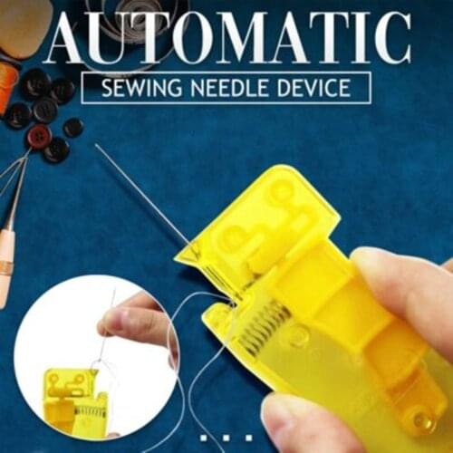 Automatic Sewing Device Needle Auto Threader DIY For Elderly Household Accessories Portable Sewing Tools