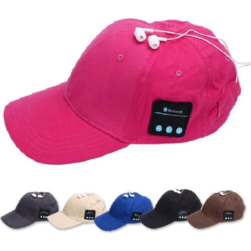 Wireless Bluetooth Earphone Cap Outdoor Baseball Cap Music Headphone Sun Hats