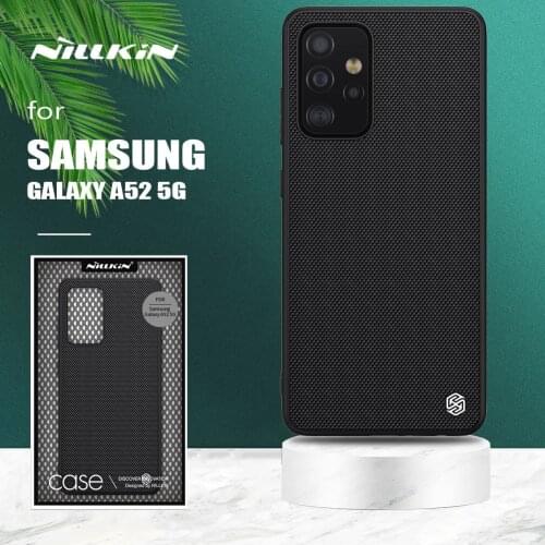 For Samsung Galaxy A52 5G Case Nillkin 3D Textured Nylon Matte Ultra thin Back Cover Phone Case for Samsung Galaxy A52 5G Case