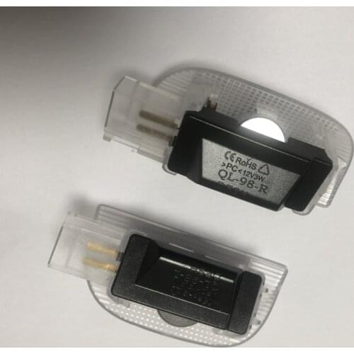 For W215 W220 R230 LED Car Welcome Light Door Logo Light Projector Light for S-Class W220 SL-Class R230 CL-Class W215 with Logo