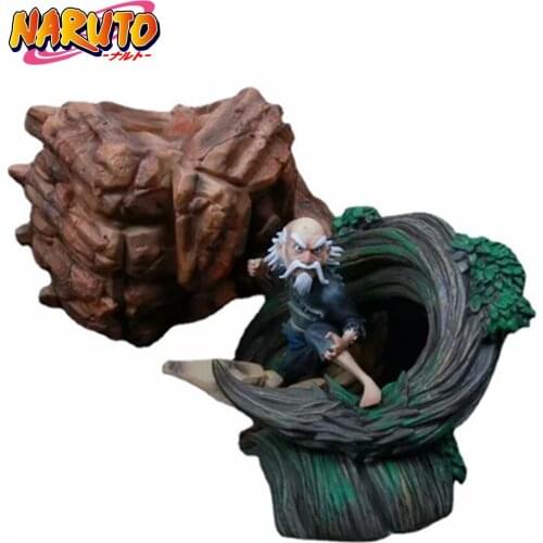 Naruto Anime Ohnoki Statue PVC Action Figure Toys 250mm Naruto Shippuden Ohnoki Model Figurine Toy
