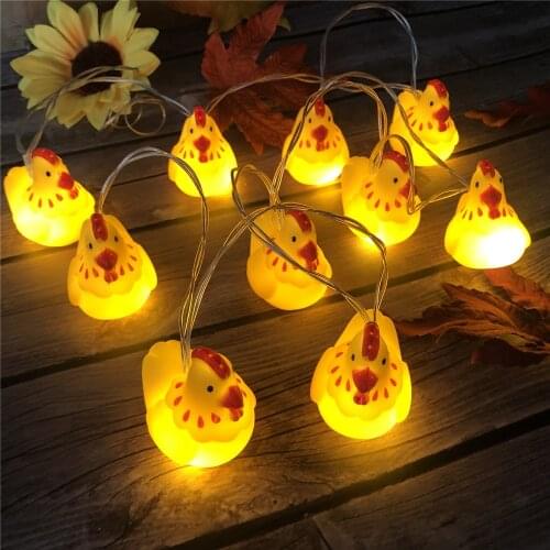 USB or Battery Powered Turkey Thanksgiving Day 10/20 Leds String Light Home Decoration Cute Gift for Children,Holiday