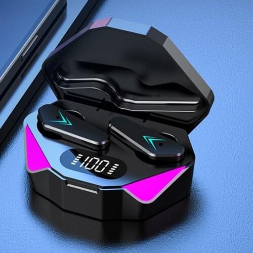 TWS X15 Gaming Earbuds Low Latency Bluetooth Earphone with Mic Bass Stereo Wireless Headset For Android IOS Mobile Phone MP3