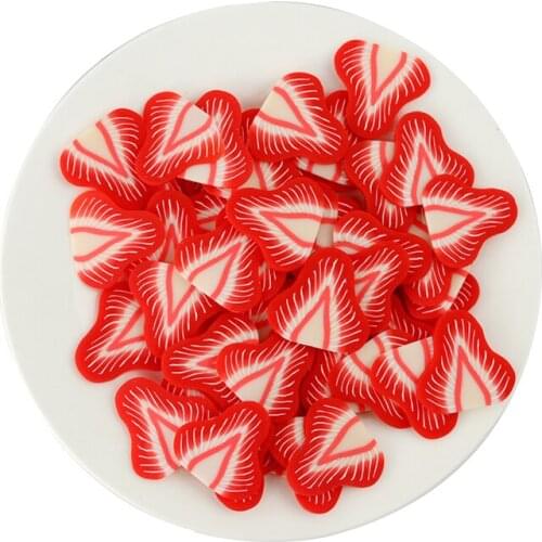 TB040 The simulation model of fruit vegetables props plastic PVC strawberry slices upholstery fake fruit ornaments