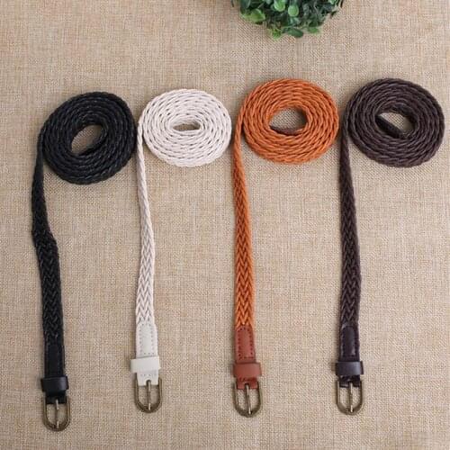 Fashion Elastic Belt Knitted Belts Girdle Female Pin Buckle Strap Women Adult High Quality Belts for Girls Dress Decoration