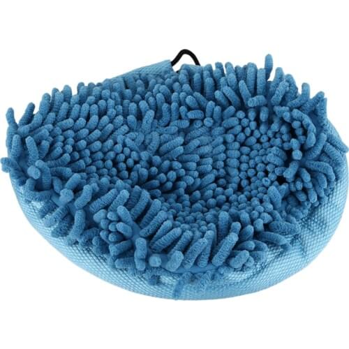 Minifiber Pads Washable Coral Cloth for H2O H20, VAX S2 & Bionaire Steam Mop Blue