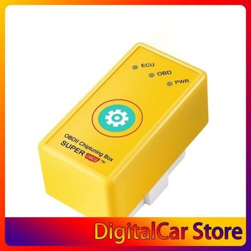 New Super OBD2 Nitro OBD2 ECU Chip Tuning Box Plug And Drive Interface Tuning Box For Gasoline Vehicles With Reset Button Hot
