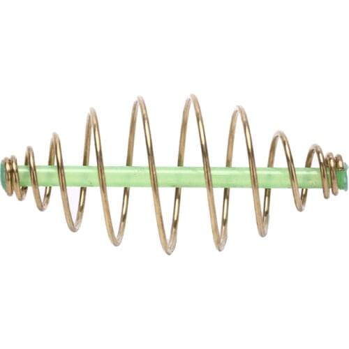 New Arrival Bait Feeder Spring for Carp Fishing Fresh & Saltwater Fishing Rig Bait Feeder Cages & Method Leader 10pcs/lot