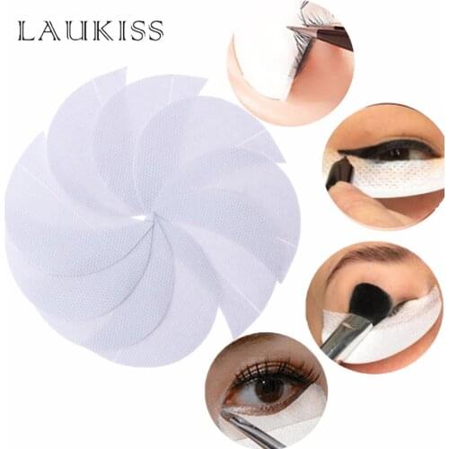 10/50 pcs/lot Eyelashes Patches for Eyelash Extension Eye Shadow Stickers cotton Full Professional Makeup Tools Eyes Pads Paper