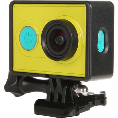 Yi Frame With base and screw for Xiaomi YI 1080P Protective skeleton Frame Mount Housing Case Border Action Camera Accessories