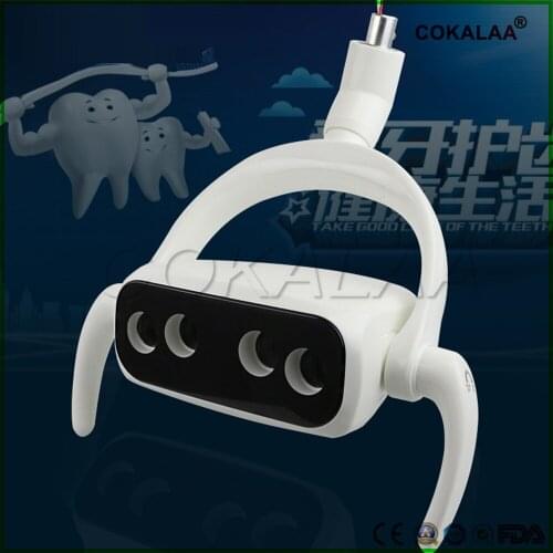 Good quality Dental 4 LEDS Oral Light Lamp For Dental Unit Chair Ceiling Type Oral Light Sensor Lights