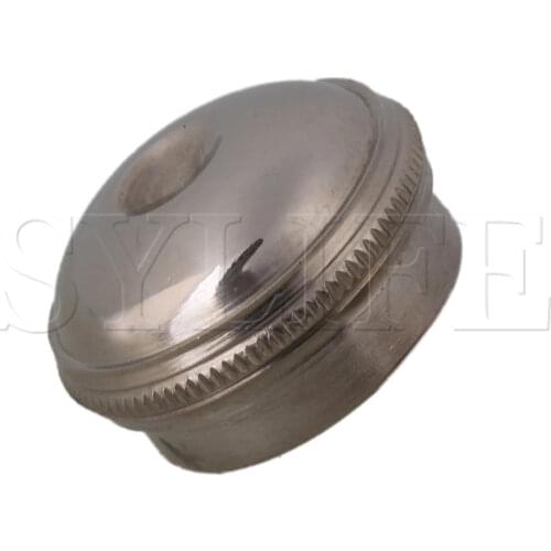 Universal Flute Part Silver Head Crown Headjoint Screw Cap Solid Brass
