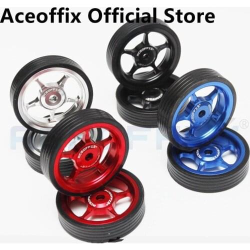1 Pair Aceoffix easywheel Aluminum alloy Palin Pentagram wide body wheel
