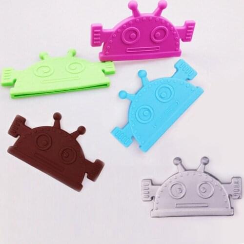 15 Pcs BPA Free food grad Silicone Baby Teether Necklace Pendant bracelet Teething Diy Beads For Baby Teether Toy Charms