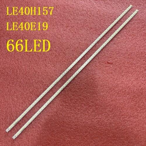 New 2 PCS/lot 66LED 455MM LED backlight strip for LE40H157 LE40E19H V-8229-A03-50 V-8229-A03-60 015B8000-A03-L00-8229 R00-8229