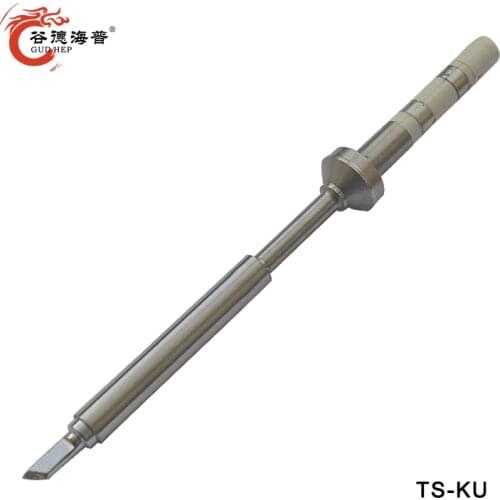 Gudhep TS-KU K Welding Tips Knife Type TS100 Soldering Iron Tips for TS100 Digital LCD Soldering Iron