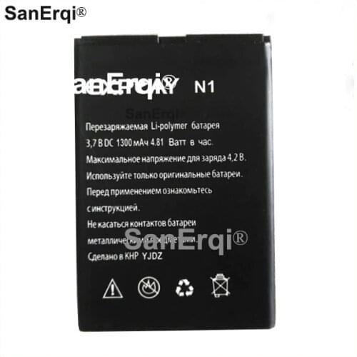 1pcs New 3.7B DC 1300mAh Li-ion Phone battery for Explay N1 ExplayN1 Rechargeable cell phone Battery Bateria Batterie Batterij
