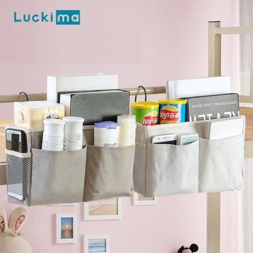 Multifunction Double Hook Storage Bag Bedside Storage Organizer High Capacity Portable Waterproof Storage Box Baskets
