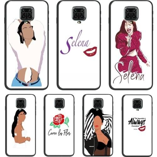 Selena Quintanilla Quote For Xiaomi Redmi Note 10 7 8 9 Pro Note 8T 9S Soft Case For Redmi 9T 9A 9C K40 Pro Cover