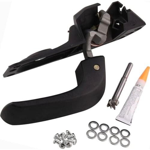Matte Black Door Handle Repair Kits Interior Inside for 07-13 Chevrolet 20833606 80374