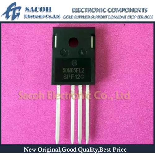 Free Shipping 5Pcs NGTB50N65FL2WAG 50N65FL2 NGTB75N65FL2WAG 75N65FL2 TO-247-4 75A 600V IGBT Field Stop