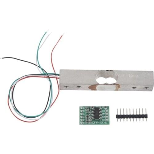 Load Cell 1KG 5KG 10KG 20KG HX711 AD Module Weight Sensor Electronic Weight Aluminum Alloy Weighing Pressure Sensor