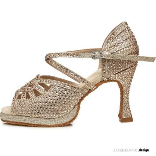 Dance Shoes With Platform Woman Wedding Shoes Women Shoes High Heel Pumps Suede Salsa Dance Shoes Jazz Shoes Dance IDancing