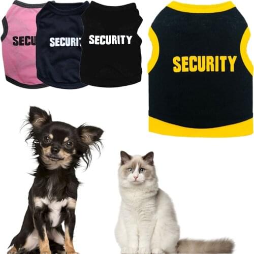 Dog Vest Clothes Black Elastic Vest Puppy T-Shirt Coat Accessories Apparel Costumes Pet Clothes for Dogs Cats T-shirt Pet Suppli