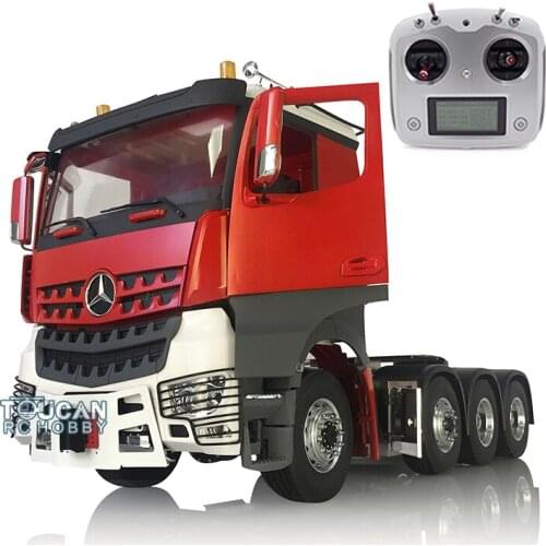 1/14 LESU Metal Chassis Hercules Cabin W/ Radio Roof Light for DIY Benz RC Tractor Truck THZH0870-SMT3