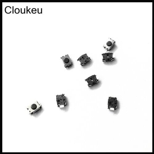 100Pcs Black 3*4*2mm SMD2 3x4 With positioning pin Touch micro Push Button Switch