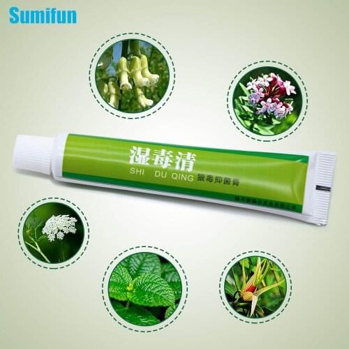 2pcs Eczema Ointment Psoriasis Cream Pruritus Dermatitis Itching Skin Care Chinese Herbal Medical Plaster D1735