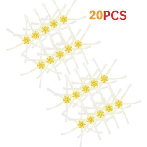 20 x Side Brush 6-armed for iRobot Roomba 500 600 700 Series 550 560 630 650 760 770 780 Vacuum Cleaner Accessories Parts