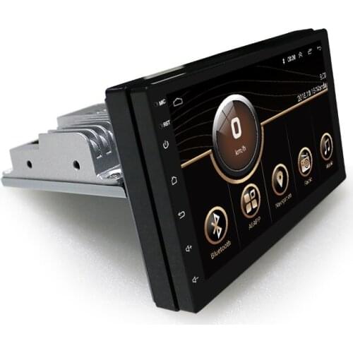 7 Inch 1DIN Car MP5 Player Android9.0 Built-in WIFI BT FM Mirror Link System Music Movie File Management GPS Accurate Navigation