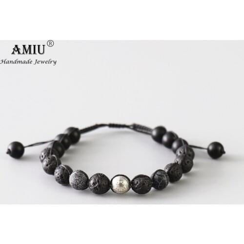 AMIU Black Bracelets