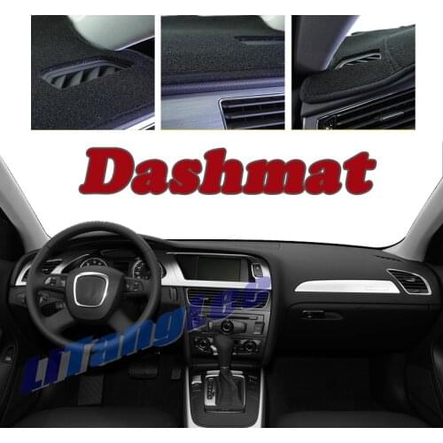 Car DashMat Cover Sun Protection Carpet Anti Slide Pad For Audi A4 A5 RS4 RS5 B8 8K 8T 8F Insulated Dash Mat