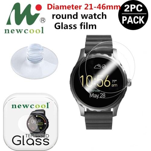 33-43mm Diameter Universal Round Watch Screen Protector 9H Tempered Glass 33 34 35 36 37 38 39 40 41 42 43 44 45 Protective Film