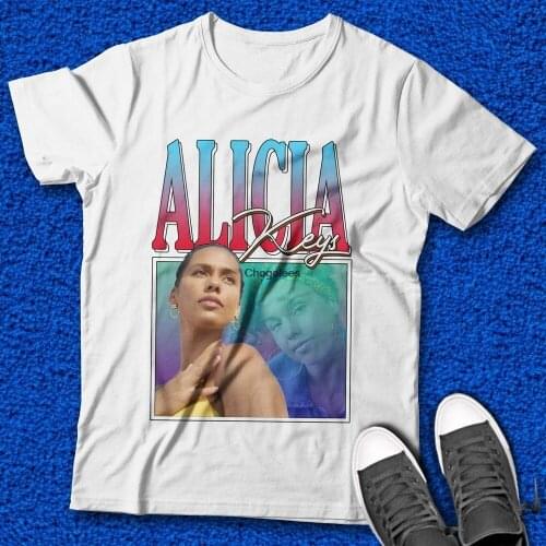 Alicia keys t shirt vintage 90s style alicia keys shirt shirt present shirt music artist concert RNB music shirt