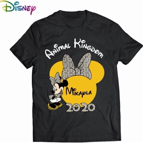Disney T-Shirt Mickey Mouse Daisy Duck Cartoon Print Women Cotton T-Shirt Short Sleeve Streetwear O-Neck Pullover Loose Tee Tops