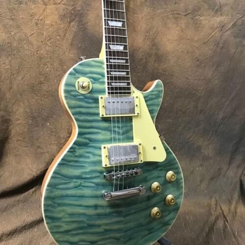 Hot Sale High Quality Quilted MAple Top Guitar Chrome Hardware Free Shipping