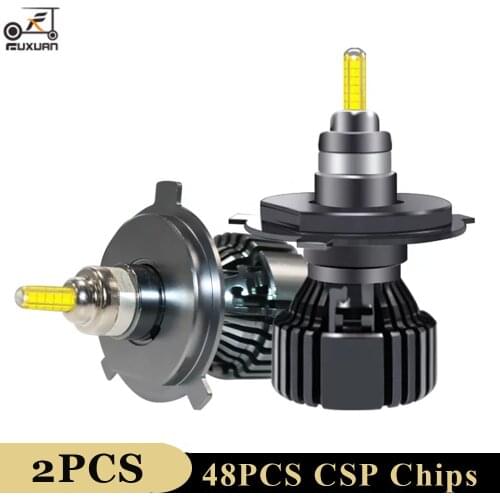 2Pcs 90W LED Headlight H4 H7 LED Canbus H1 H8 H11 880 9005 HB3 9006 HB4 Car Light Bulb 18000LM 6000K 12V 24V Automobile Headlamp