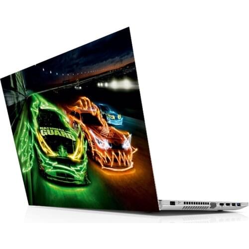 Sticker Master Racing Car universal laptop skin for 13 14 15 15.6 16 17 19 "inc notebook decal for Mac, dell, Acer, HP, Toshiba, Asus