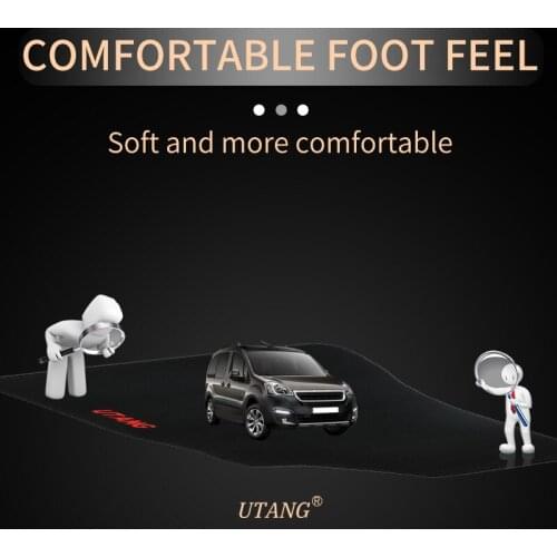 New High-tech material car floor mat use for citroen berlingo free shipping